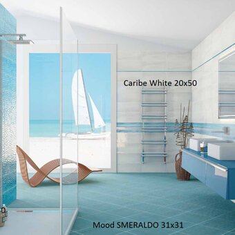 caribe white,azure